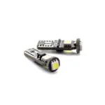 Einparts LED bulbs W5W CANbus 6000 K 3x SMD 5050, pair