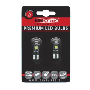 Einparts LED žarulje W5W CANbus 6000 K 3x SMD 5050, par