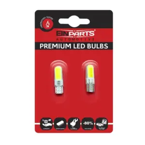 Einparts LED žarulje W5W CANbus 6000 K 2x COB, par
