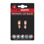 Einparts LED žarulje W5W 6000 K 5x SMD 3014, par