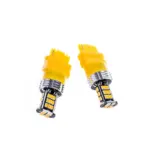 Einparts LED bulbs P27W CANbus orange 1800 K 30x SMD 3020, pair