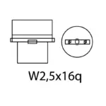 Einparts LED bulbs P27W CANbus orange 1800 K 30x SMD 3020, pair