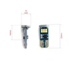 Einparts LED bulbs W5W CANbus 6000 K 18x SMD 2016, pair