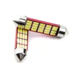 Einparts LED festoon bulbs C10W 41 mm CANbus 6000 K 20x SMD 4014, pair