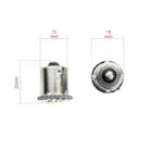 Einparts LED žarulje P21W 6000 K 18x SMD 4014, par