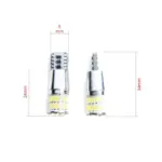 Einparts LED bulbs W5W CANbus 6000 K 38x SMD 3014, pair