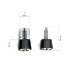 Einparts LED bulbs W5W CANbus 6000 K 6x SMD 3014, pair