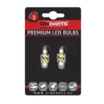 Einparts LED festoon bulbs C5W 31 mm CANbus 6000 K 4x SMD 7020, pair