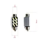Einparts LED sufitne žarulje C5W 36 mm 6000 K 6x SMD 7020, par