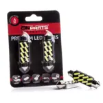 Einparts LED festoon bulbs C10W 42 mm CANbus 6000 K 8x SMD 7020, pair