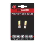 Einparts LED bulbs W5W CANbus 6000 K 12x SMD 7020, pair