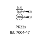 Einparts LED bulbs H3 6000 K 9x SMD 5630, pair