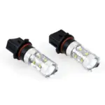 Einparts LED bulbs P13W CANbus 6000 K 10× CREE XB-D, pair