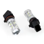 Einparts LED bulbs P13W CANbus 6000 K 10× CREE XB-D, pair
