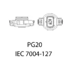 Einparts LED bulbs P13W CANbus 6000 K 10× CREE XB-D, pair
