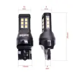Einparts LED bulbs W21W CANbus orange 1700–1800 K 21× SMD 2835, pair