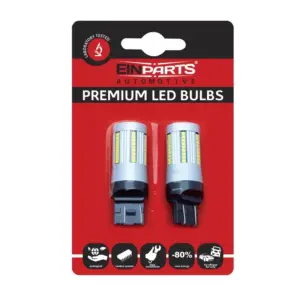 Einparts LED bulbs W21/5W CANbus 6000 K 66× SMD 2016, pair