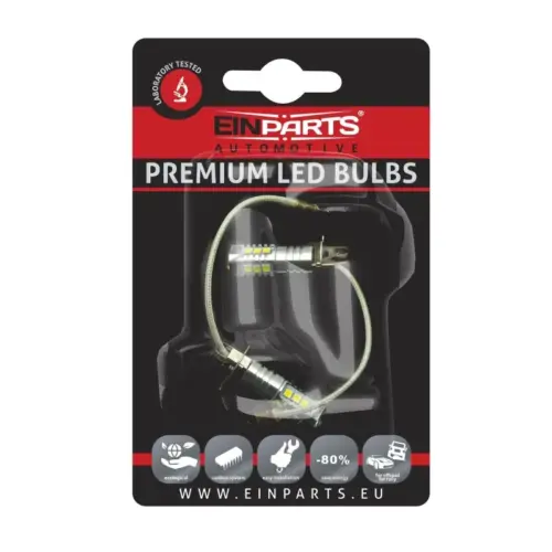 Einparts LED bulbs H3 6000 K 14× SMD 3030, pair