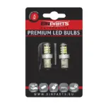 Einparts LED bulbs P21/4W CANbus 6000 K 30× SMD 3020, pair