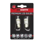Einparts LED bulbs PY21W CANbus orange 1800 K 6× SMD 1860, pair