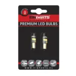 Einparts LED bulbs T4W CANbus 6000 K 15× SMD 4014, pair