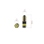 Einparts LED bulbs T4W CANbus 6000 K 15× SMD 4014, pair
