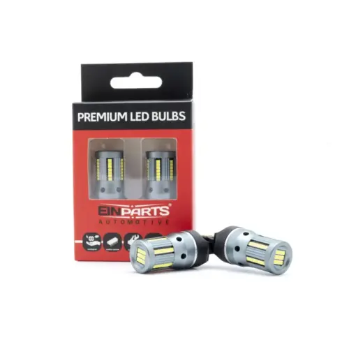 Einparts LED bulbs W21W CANbus 6000 K 66× SMD 2016, pair