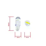 Einparts LED bulbs W5W 6000 K 1× COB, pair