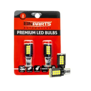 Einparts LED bulbs W16W CANbus 6000 K 20× SMD 3030, pair