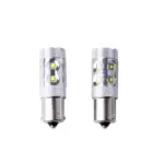 Einparts LED žarulje P21W 6000 K 10× CREE XT-E, par