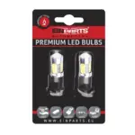 Einparts LED bulbs HP24W 6000 K 5× COB, pair