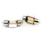 Einparts LED festoon bulbs C5W 12/24 V CANbus 6000 K 10× SMD 4014, pair