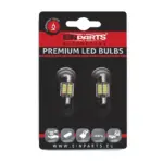 Einparts LED festoon bulbs C5W 12/24 V CANbus 6000 K 10× SMD 4014, pair