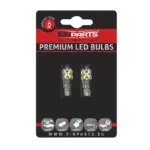 Einparts LED bulbs W5W CANbus warm white 3000 K 24× SMD 4014, pair
