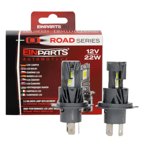 Einparts LED žarulje H4 Road Series 18 W 4000 lm 6500 K, par