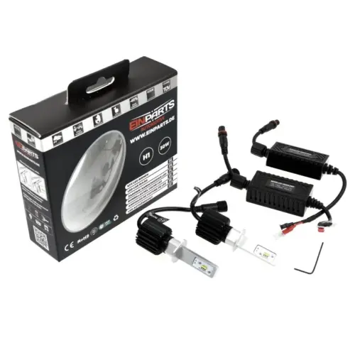Einparts LED žarulje H1 Luxeon Z-ES 30 W 3800 lm 4300 K 12/24 V CANbus, par