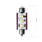 Einparts LED festoon bulb C10W CANbus 6000 K 3× Samsung SMD, 1 pc
