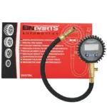 Einparts digitalni mjerač tlaka u gumama 3–200 PSI s crijevom, 1 kom