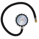 Einparts analogue tyre pressure gauge 0–170 PSI with hose, 1 pc