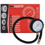 Einparts analogue tyre pressure gauge 0–170 PSI with hose, 1 pc
