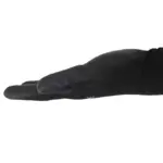 Einparts latex-coated work gloves, size M/8, black, EN 388, pair