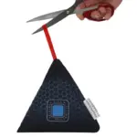 Einparts pyramid moisture absorber 250 g, reusable, with hanging loop, 1 pc