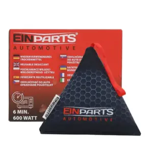 Einparts odvlaživač u obliku piramide 300 g, za višekratnu uporabu, s ovjesom, 1 kom