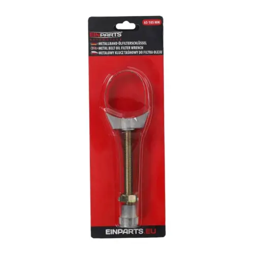 Einparts strap oil filter wrench 65–105 mm for cars and motorcycles, 1 pc