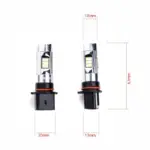 Einparts LED bulbs 6000 K 27× SMD 3030, pair