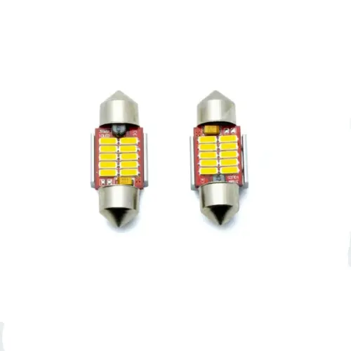 Einparts LED sufitne žarulje 12/24 V CANbus 12× SMD 4014, par