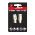 Einparts LED bulbs CANbus red 66× SMD 2016, pair