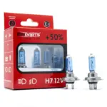 Einparts halogen bulbs H7 12 V 55 W, pair