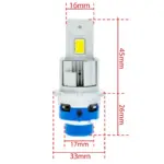 Einparts LED bulbs Extremo 12 V 6000 K 7500 lm CANbus, pair