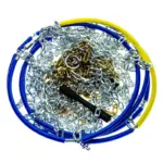 Snow chains Einparts KN 12 mm Ö-Norm TÜV, pair